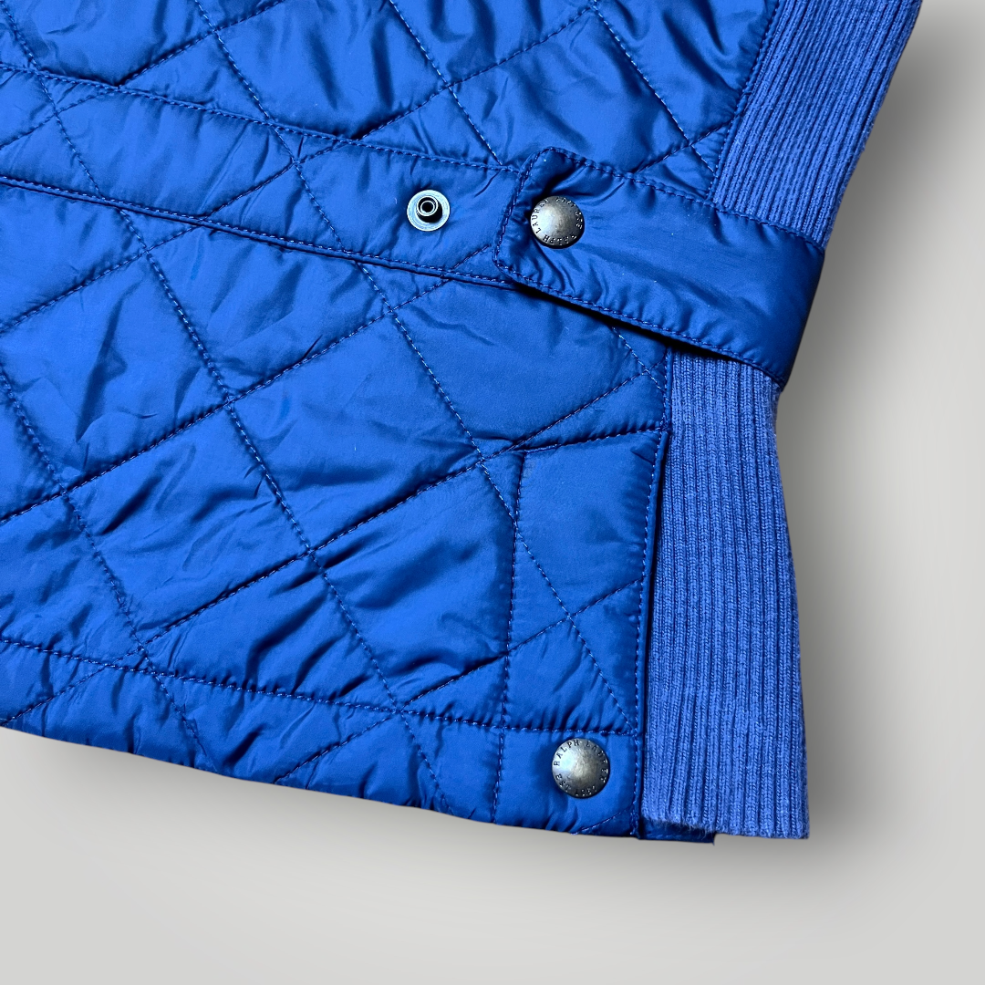 Polo Ralph Lauren Vintage 2010's Y2K Crest Quilted Vest (Дамско)