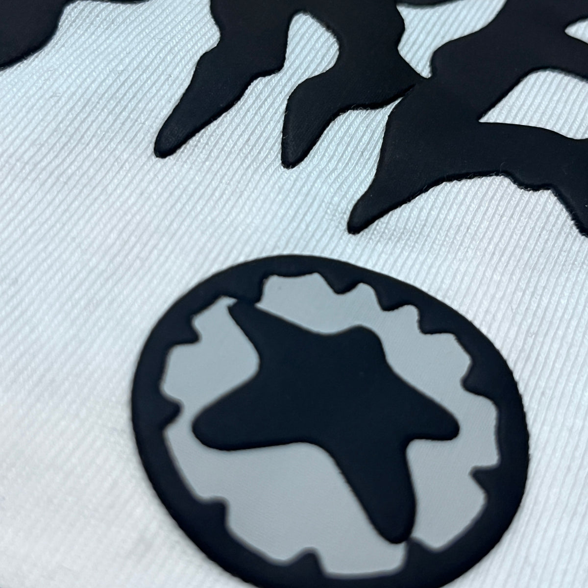 Broken Planet "Chaos" Y2K Puff Print Heavy Cotton Boxy Graphic T-Shirt