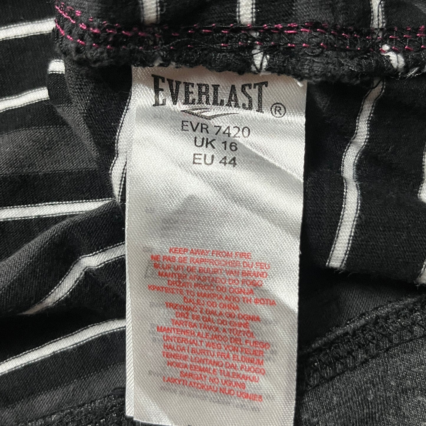 Everlast Y2K Vintage 2000's Heavy Cotton 2 in 1 Graphic Tank Top T-Shirt (Дамско)