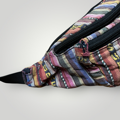 Supreme Box Logo Fanny Pack "Woven Stripe SS20"