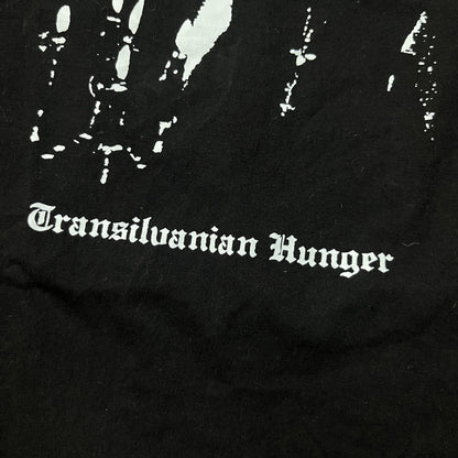 DARKTHRONE Transilvanian Hunger Y2K Gothic Heavy Cotton Graphic T-Shirt