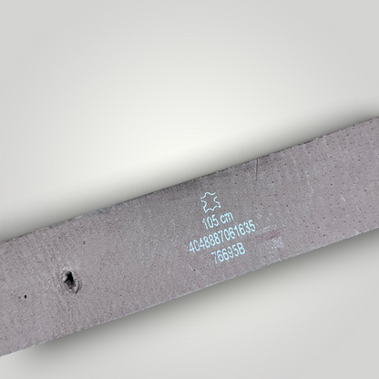 Vintage Y2K 2000's USA UK Pattern High Quality Leather Belt