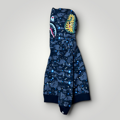 BAPE (A Bathing Ape) Space Camo Shark Full-Zip Hoodie (Replica)