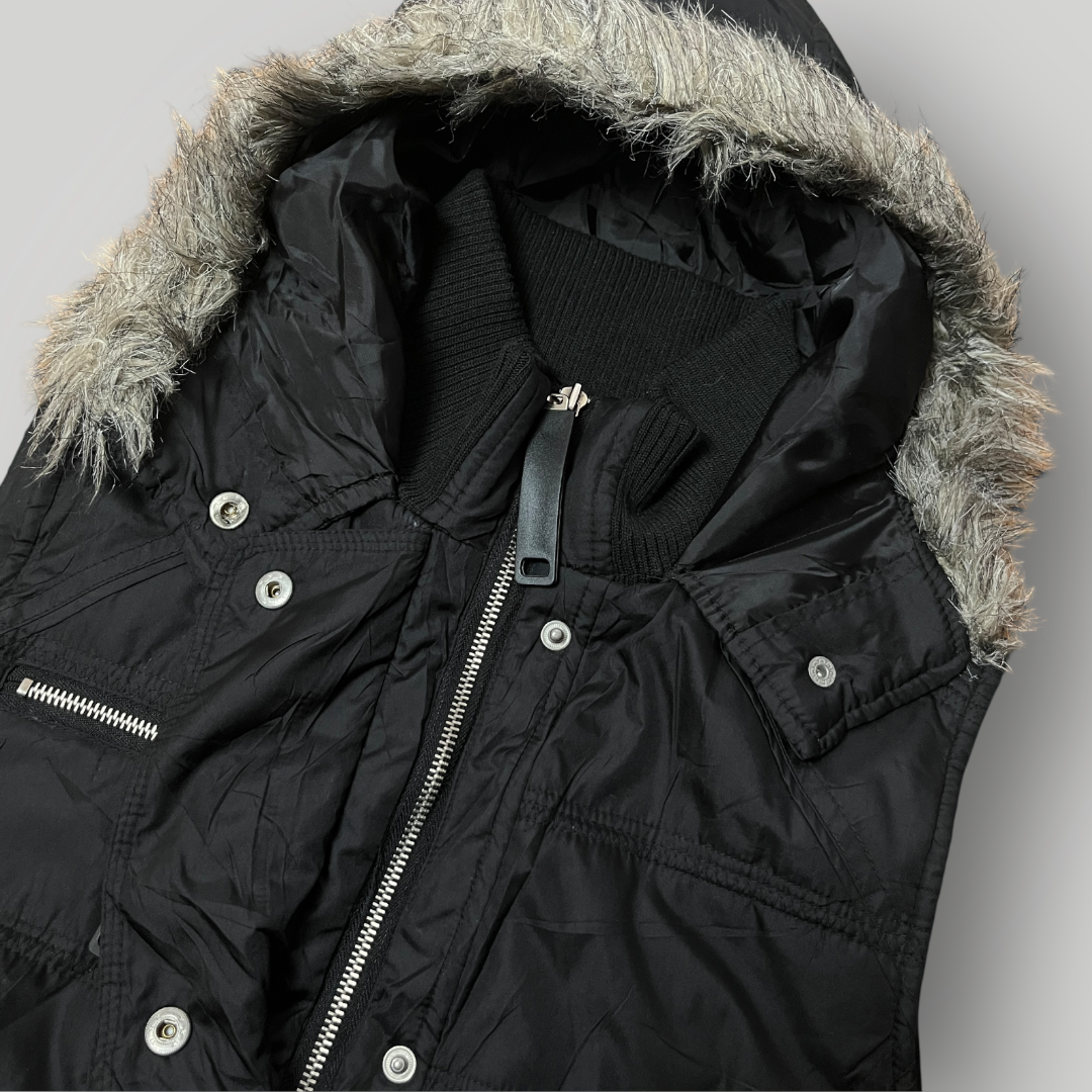 Seductions Vintage 00's Y2K Puffer Vest (Дамско)