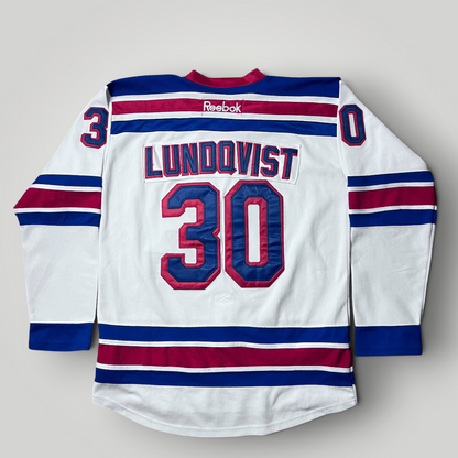 Reebok x NHL New York Rangers Vintage 2005/2007 Henrik Lundqvist 30 Ice Hockey Jersey Long Sleeve Shirt