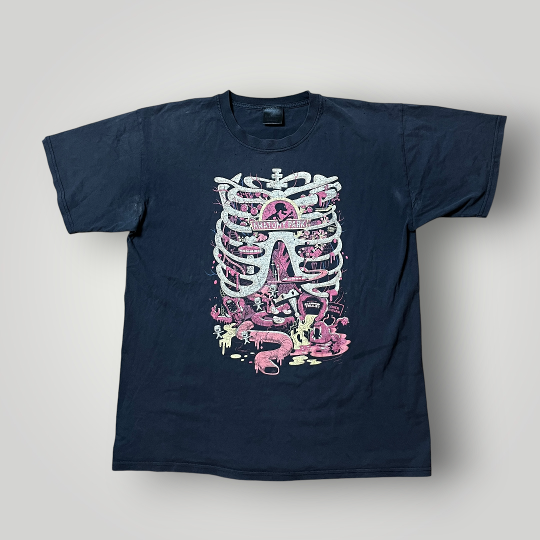 Rick & Morty Tubular Knit 2014 Trashed Graphic T-Shirt