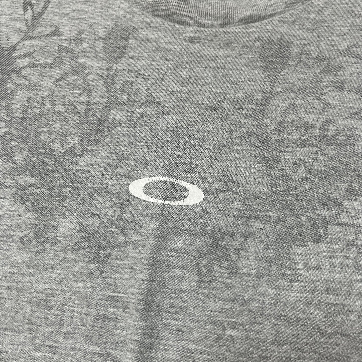 Oakley Vintage 2000's Y2K Floral Vine Graphic T-Shirt !USA MADE! (Дамско)