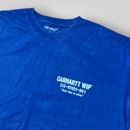 Carhartt WIP "Less Troubles" Heavy Cotton Graphic T-Shirt