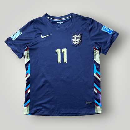 Nike England 2024/2025 Away #11 Foden Football Jersey T-Shirt