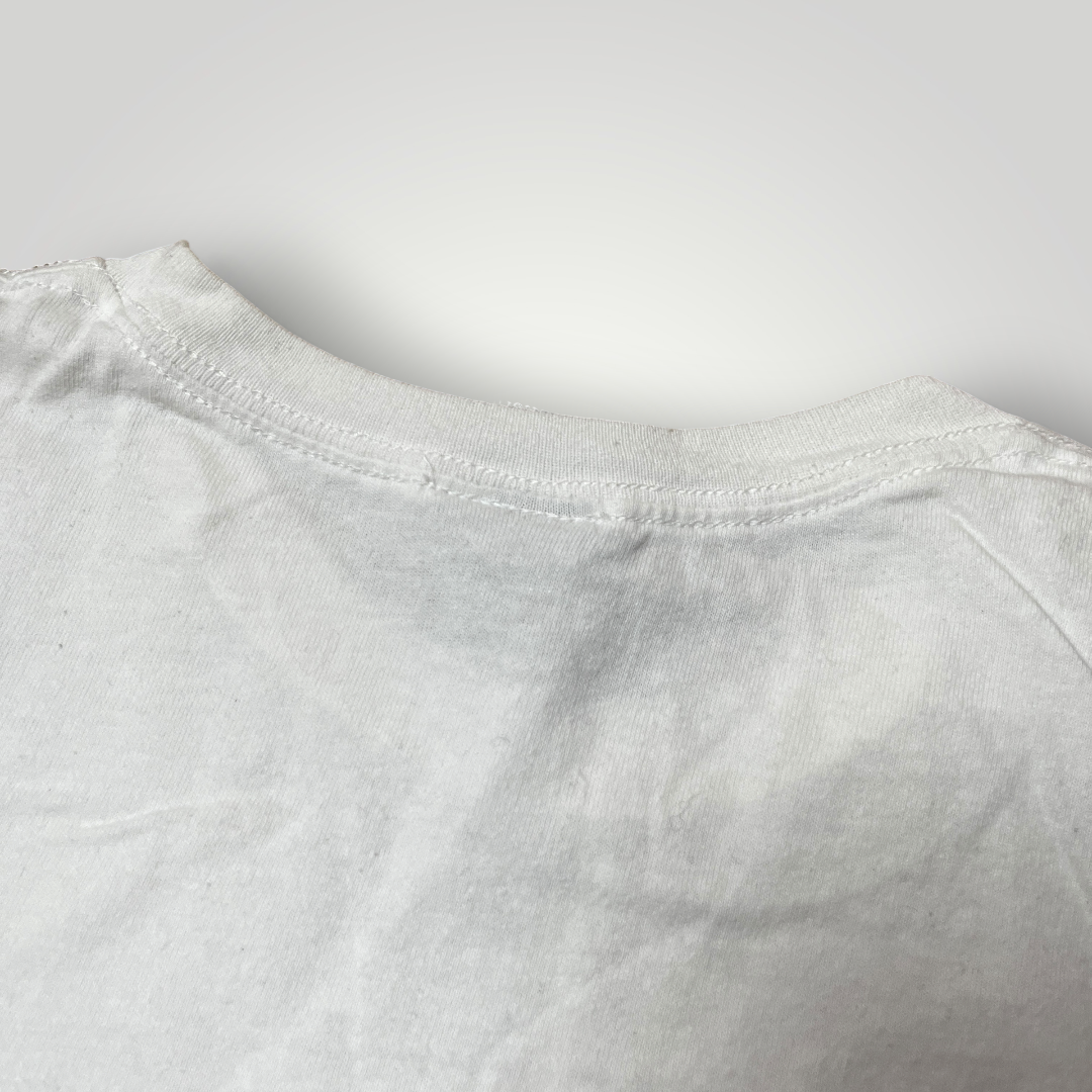 Thrasher x Anti Hero Mag Banner Heavy Cotton Tubular Knit Graphic Skater T-Shirt