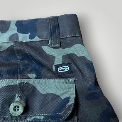 ECKO UNLTD Vintage 2000's Baggy Camo Baggy Jorts Shorts