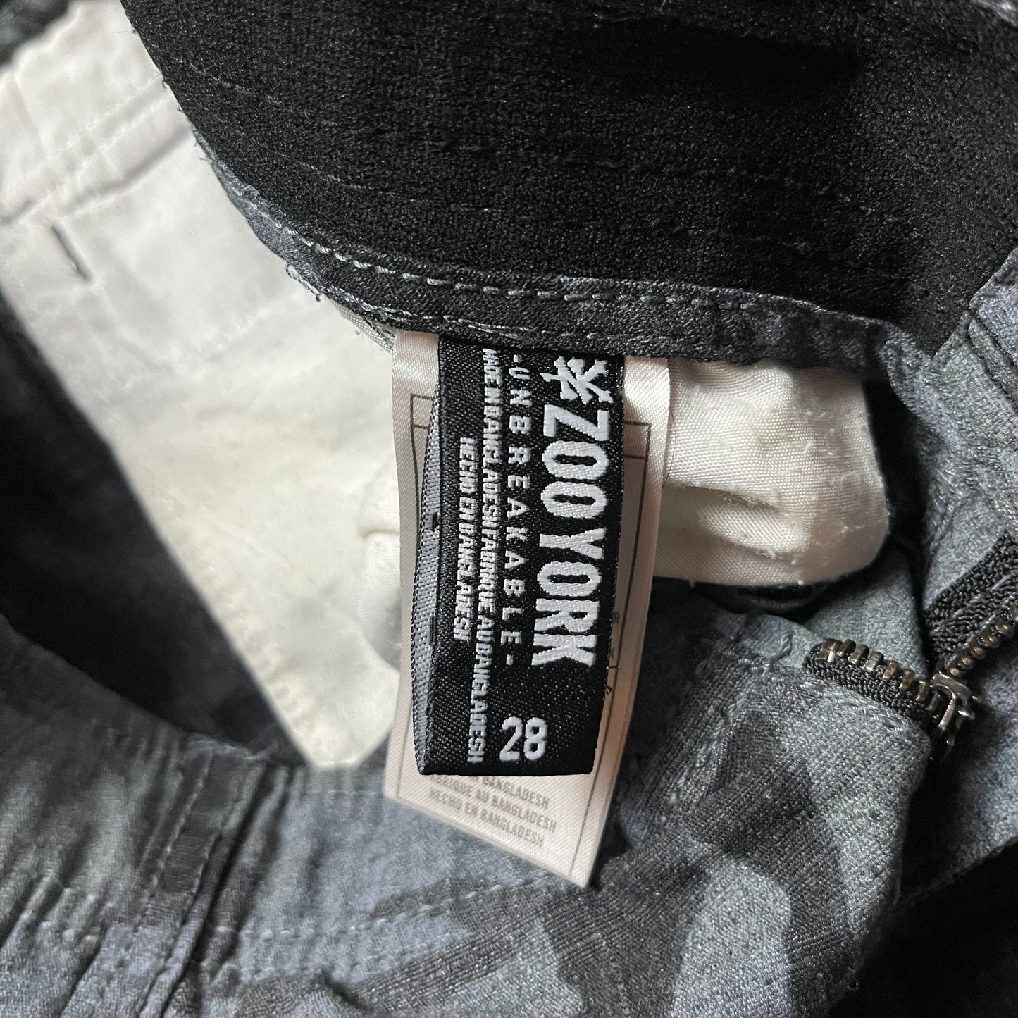 ZOO YORK Skater Camo Cargo Jorts Short
