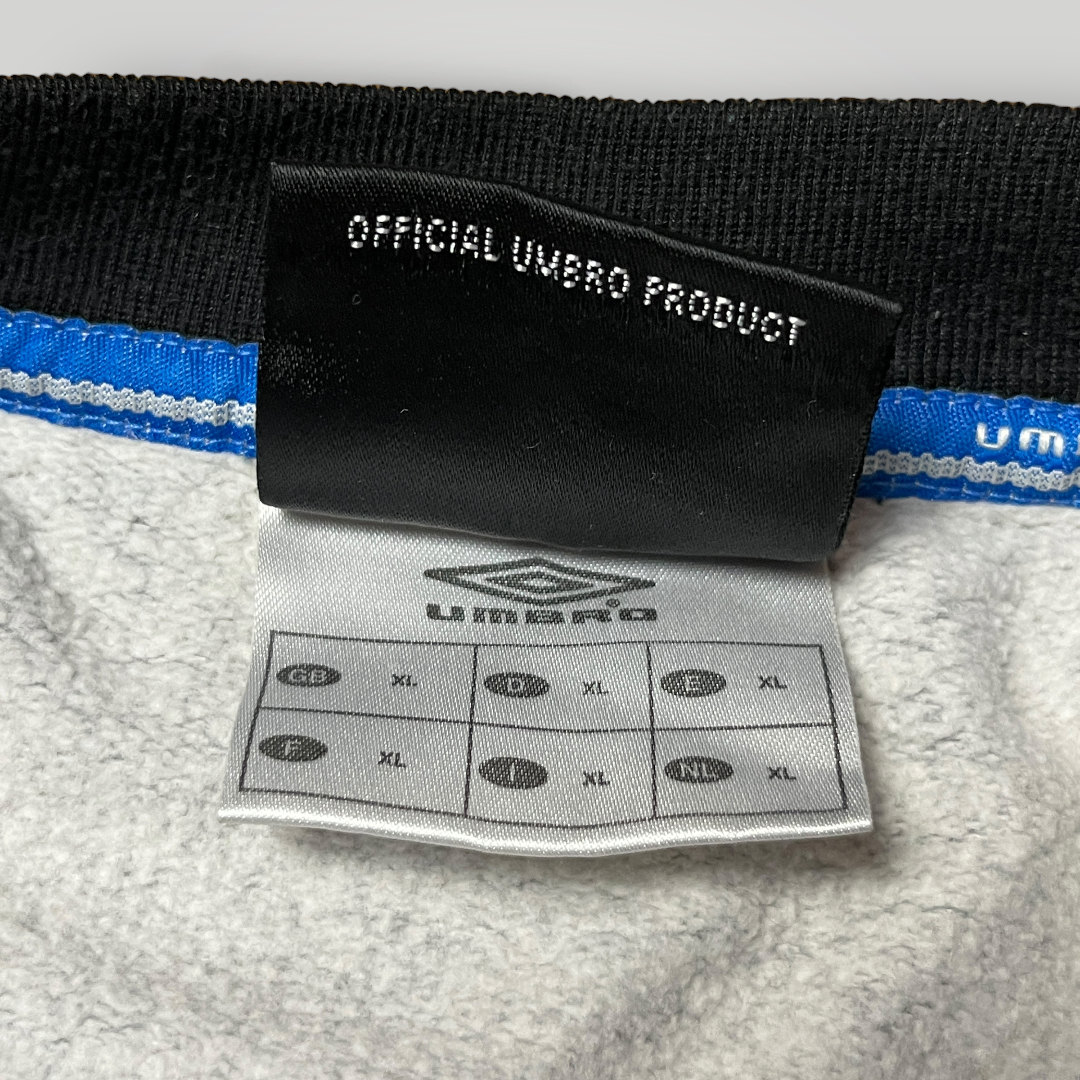 Umbro Vintage 90's Y2K Hip-Hop Embroidered Spellout Boxy Fit Sweatshirt Crewneck