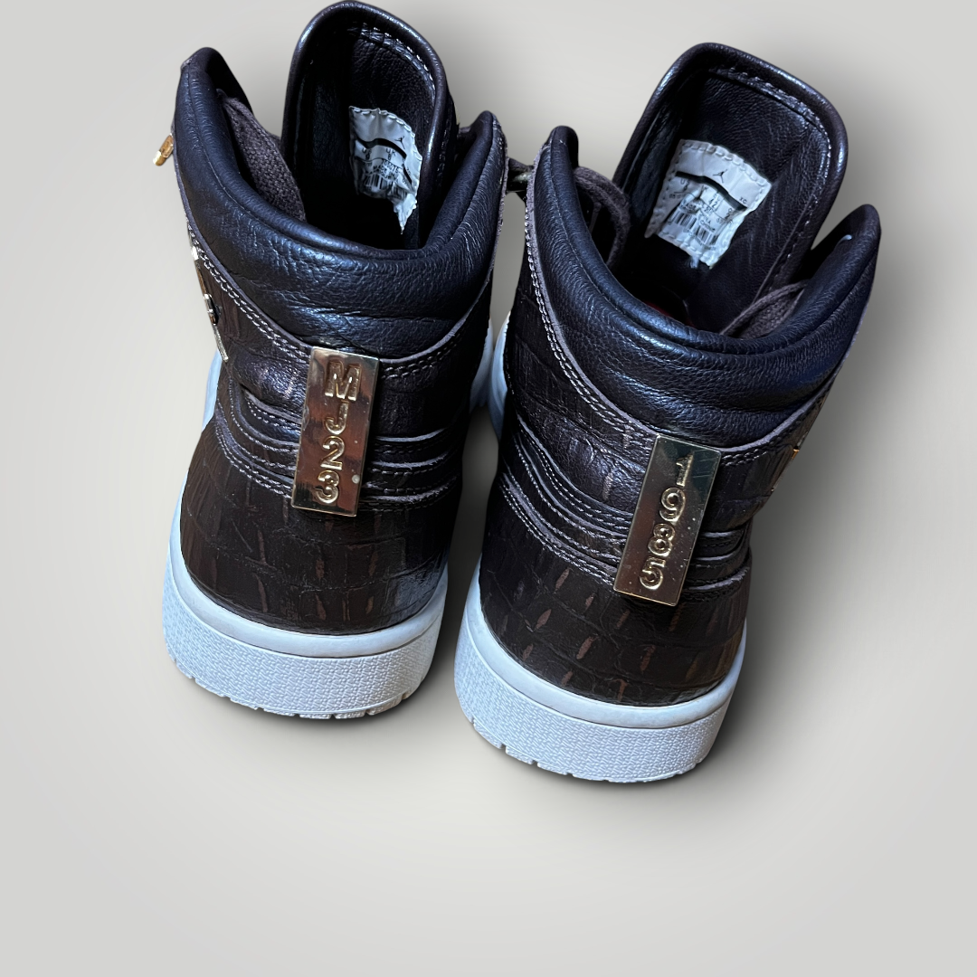 Air Jordan 1 Retro High OG Pinaccle "Baroque Brown/Croc" !RARE!