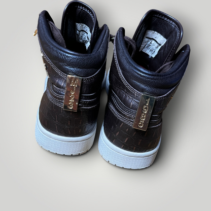 Air Jordan 1 Retro High OG Pinaccle "Baroque Brown/Croc" !RARE!