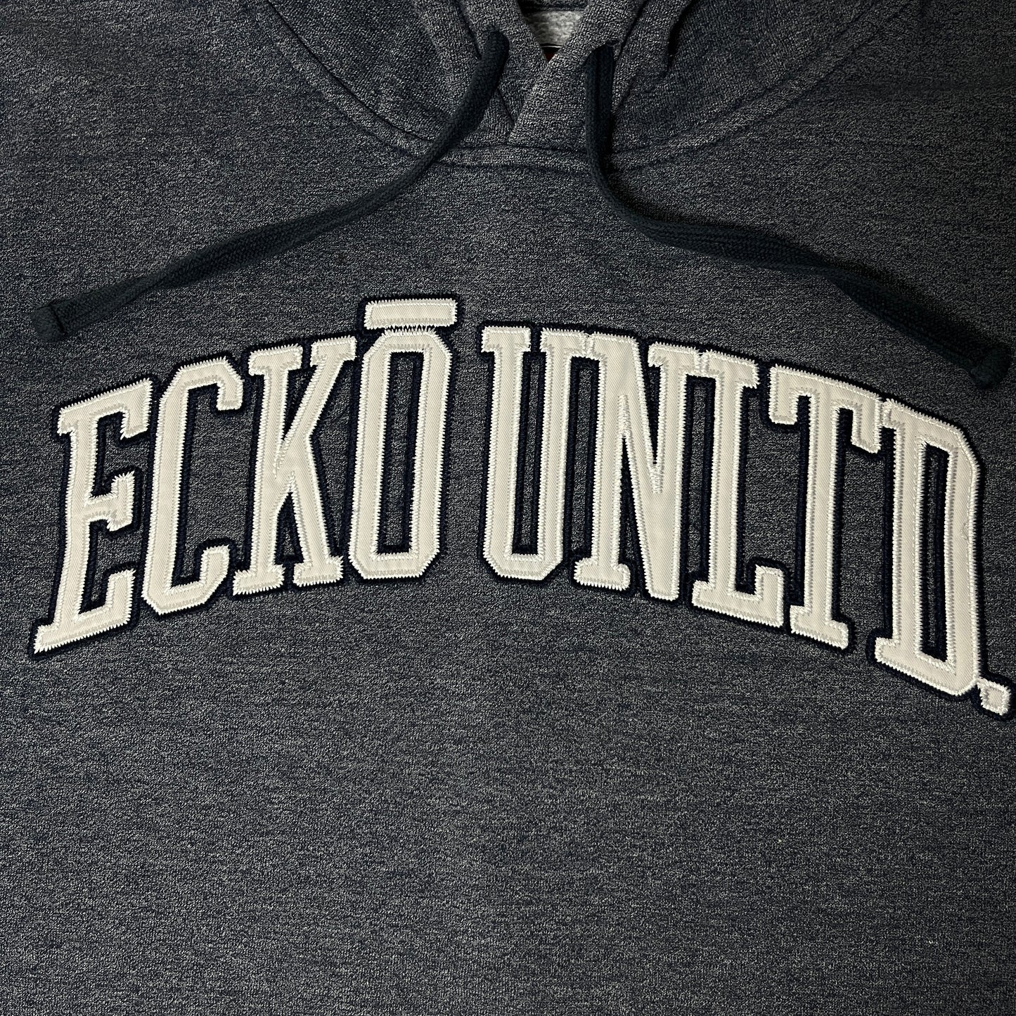 ECKO UNLTD Spell Out Lettered Embroidered Hip-Hop Hoodie