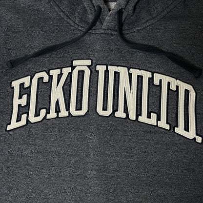 ECKO UNLTD Spell Out Lettered Embroidered Hip-Hop Hoodie