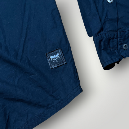 EMP 2000's Style Y2K Graphic Skull Button Up Long Sleeve Shirt