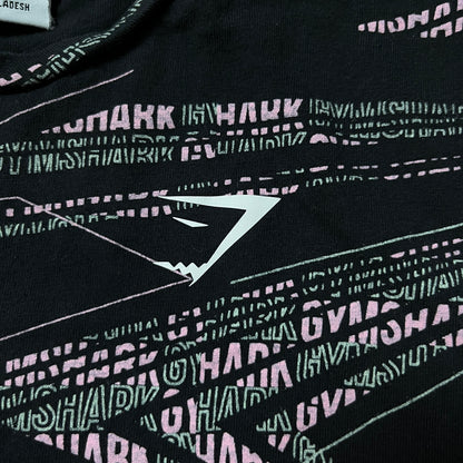GYMSHARK Graphic Crop Top T-Shirt (Дамско)