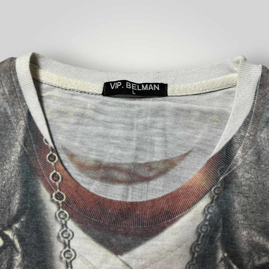 VIO Belman Biker Y2K Graphic All Over Print T-Shirt
