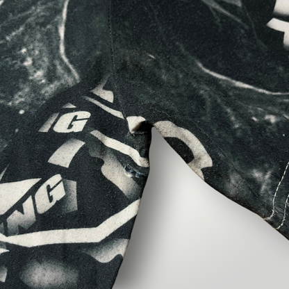 FOX Racing Y2K Fighter Goth Graphic All Over Print T-Shirt