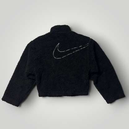 Nike Cropped Sherpa Y2K Fleece Jacket (Дамско)