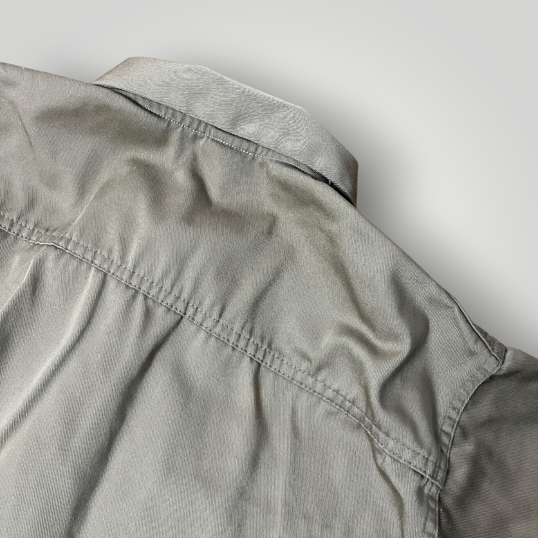 Cropped Boxy Trucker Jacket Light Brown