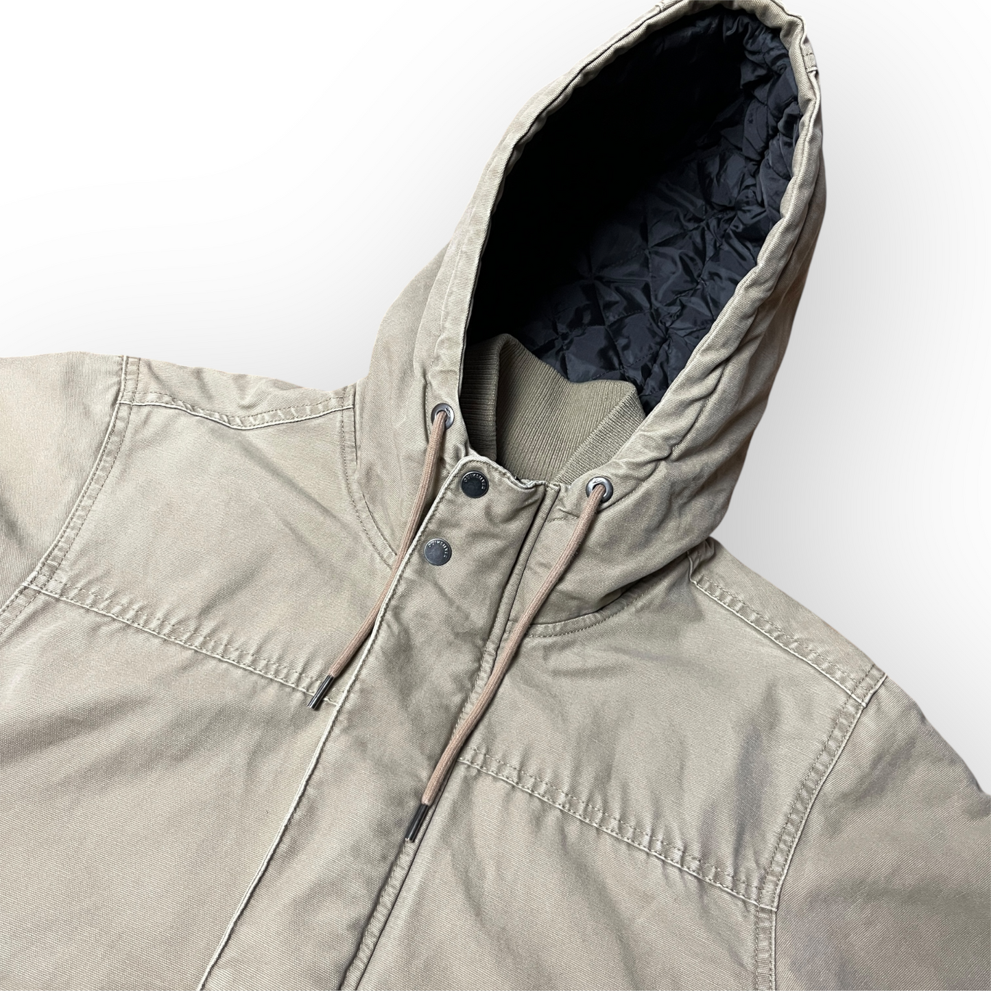 Quiksilver Canvas Carhartt Detroit Style Trucker Jacket