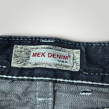 MEK Denim Vintage 2000's Y2K  Distressed Bootcut Jeans