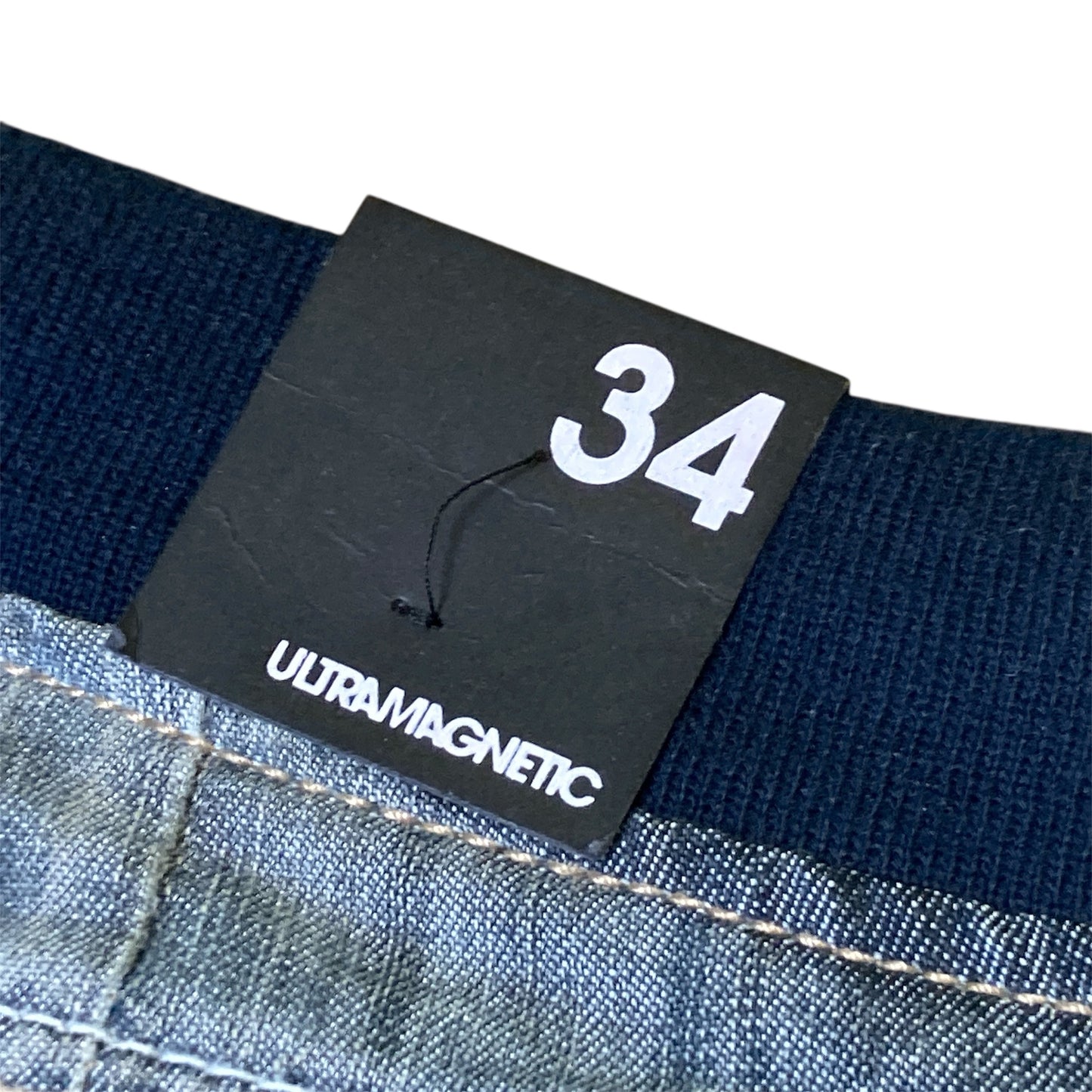 Ultra Magnetic Denim Jorts Embroided Logo
