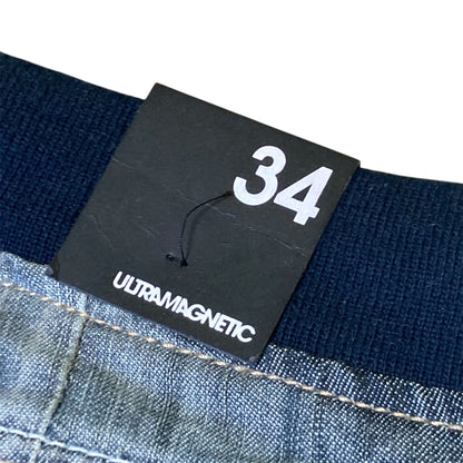 Ultra Magnetic Denim Jorts Embroided Logo