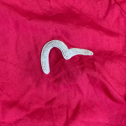 Evisu 2000-2010’s Pink Short Sleeve Button-Up Shirt 100% Cotton