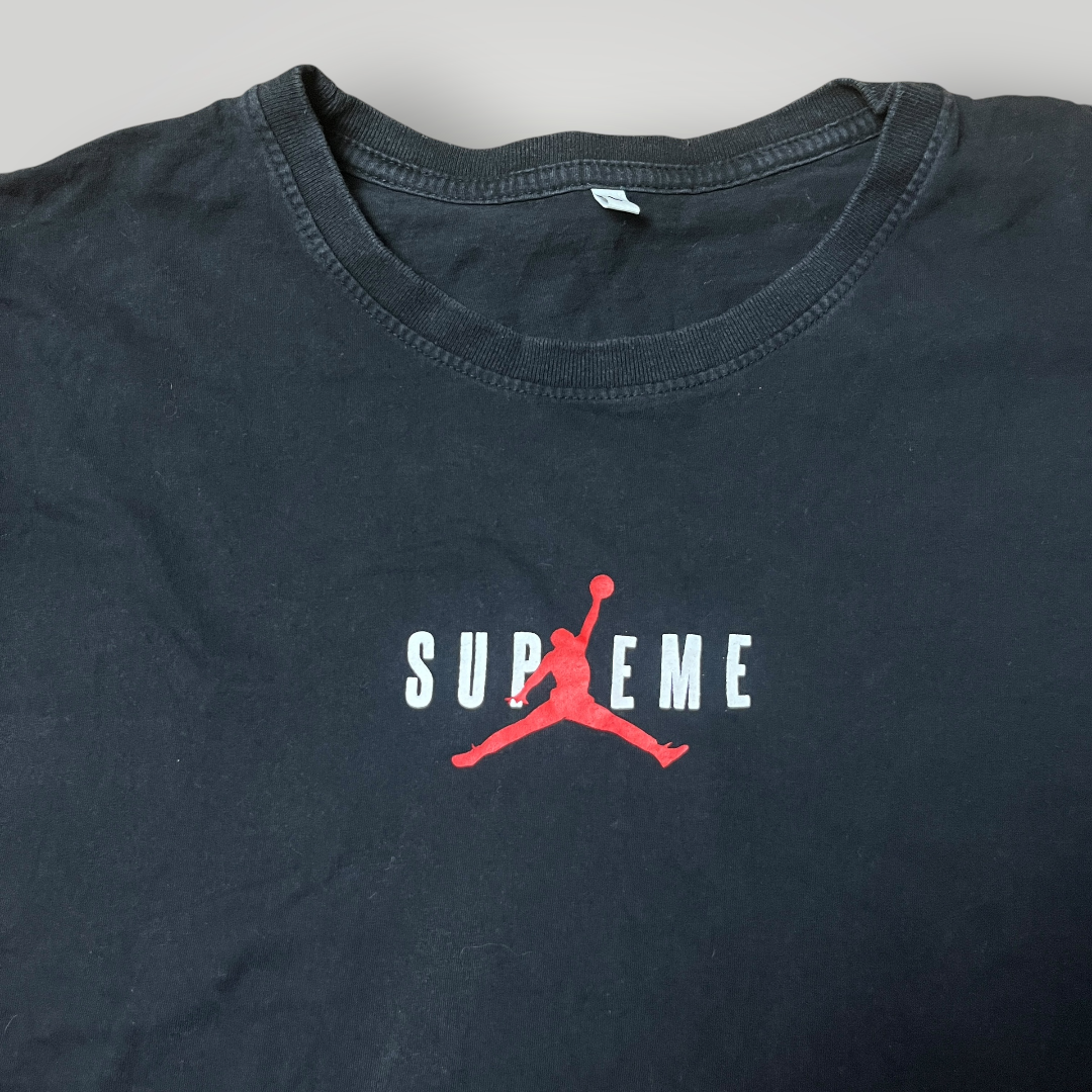 Supreme x Jordan Heavy Cotton T-Shirt (Replica)