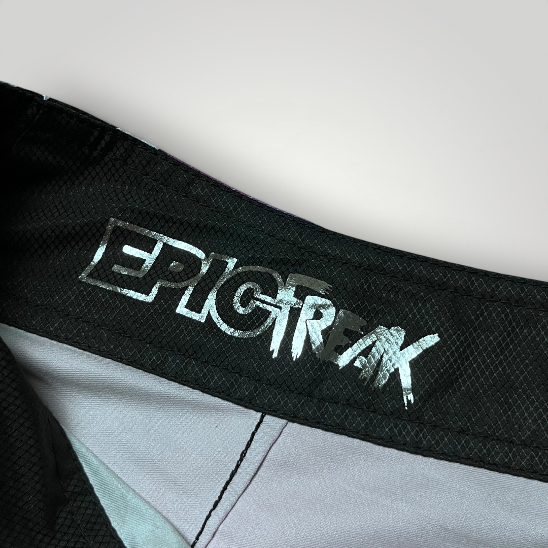 O'Neill Vintage 2000's Y2K Cyber-Surf Graphic Shorts