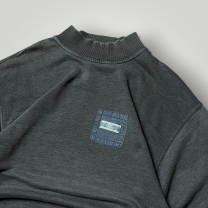 GAP Virgin Island Vintage 90's Y2K Faded Mock Neck Sweatshirt Crewneck